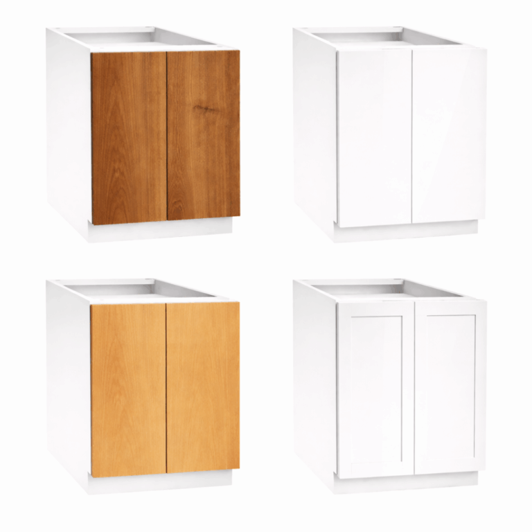 Base Full Door Cabinets - Double Full Heigh Doors