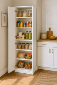 Pantry Cabinet – Double Doors Style – 84″ HIGHT
