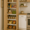 Walk-in closet system with LED lights – Blue Valley Cabinets