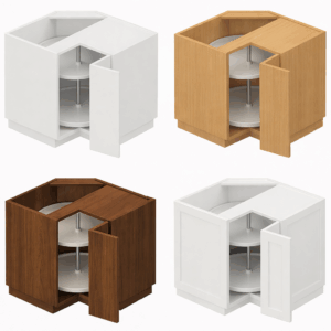 Lazy Susan Base Corner Cabinet