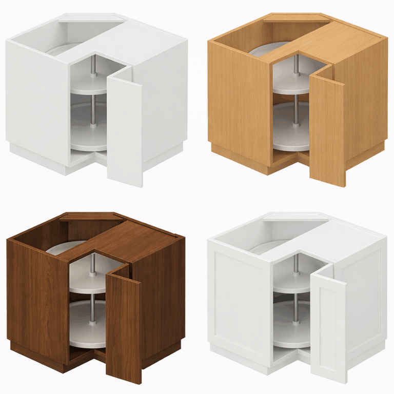 Lazy Susan Base Corner Cabinet