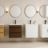 Walk-in closet with LED lighting and soft-close drawers – Blue Valley Cabinets