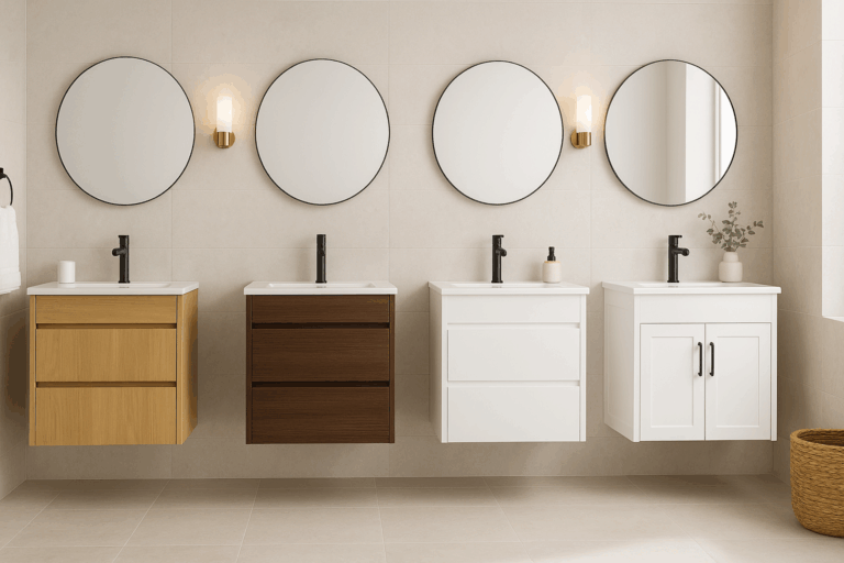 Walk-in closet with LED lighting and soft-close drawers – Blue Valley Cabinets