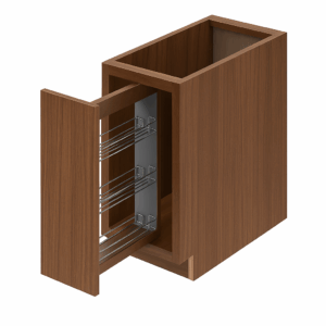white oak wardrobe with jewelry drawer